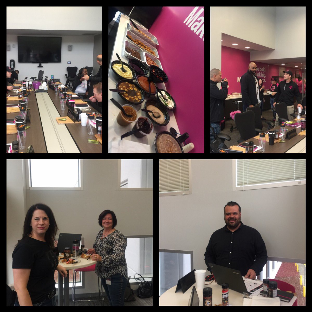 EMowjee's tweet photo. Bham style welcome  to the East Region Senior Mgrs. Southern hospitality at its Magenta best. @m_wan4life @CallieField https://t.co/fCEn0uIGAM