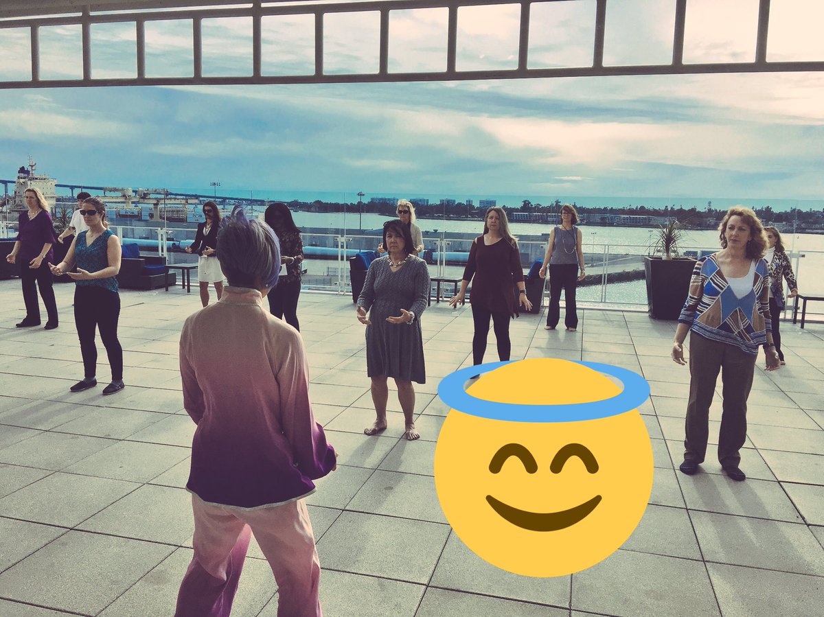 NPStamatos's tweet photo. #acr17 #TaiChiMonday #ARHPOnTheMove https://t.co/yXRignqyon