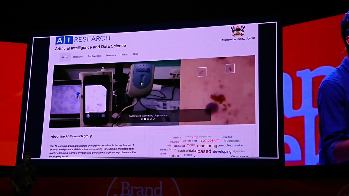 Edaakyuzlu's tweet image. #LegendsofCreativity Uganda'da yapay zeka laboratuvarı varmış...