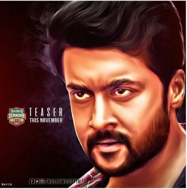 kollywoodtimes's tweet photo. #TSK New Fan Made Poster #Sodakku #TSKSecondSingle 🎶🎶🎶 @KeerthyOfficial @Suriya_offl @VigneshShivN @anirudhofficial #ThaanaaSerndhaKoottam https://t.co/l9JRmn4UXM