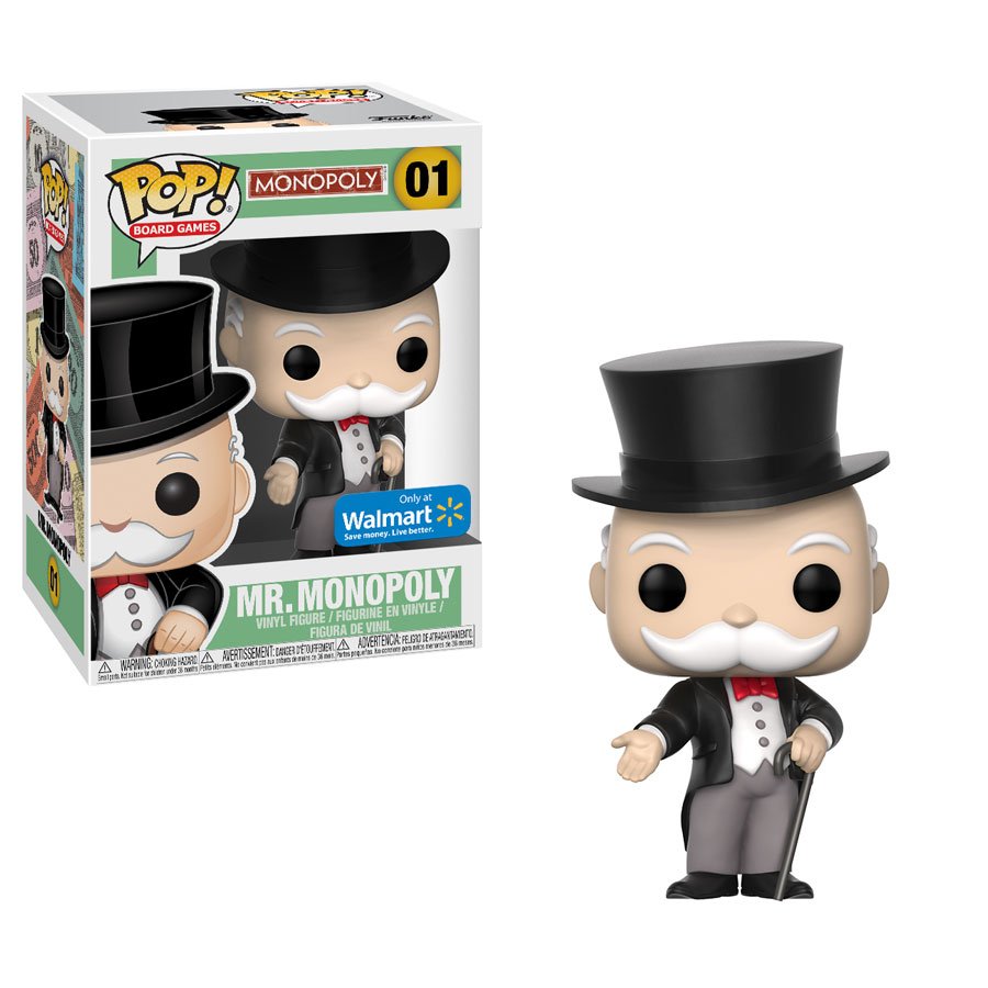 RT &amp; follow <a href="/OriginalFunko/">Funko</a> for the chance to win a <a href="/Walmart/">Walmart</a> exclusive Mr. Monopoly Pop!