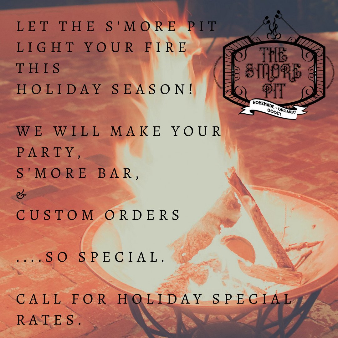 Holiday Parties have never been so gooey! #smores #holidaysarecoming