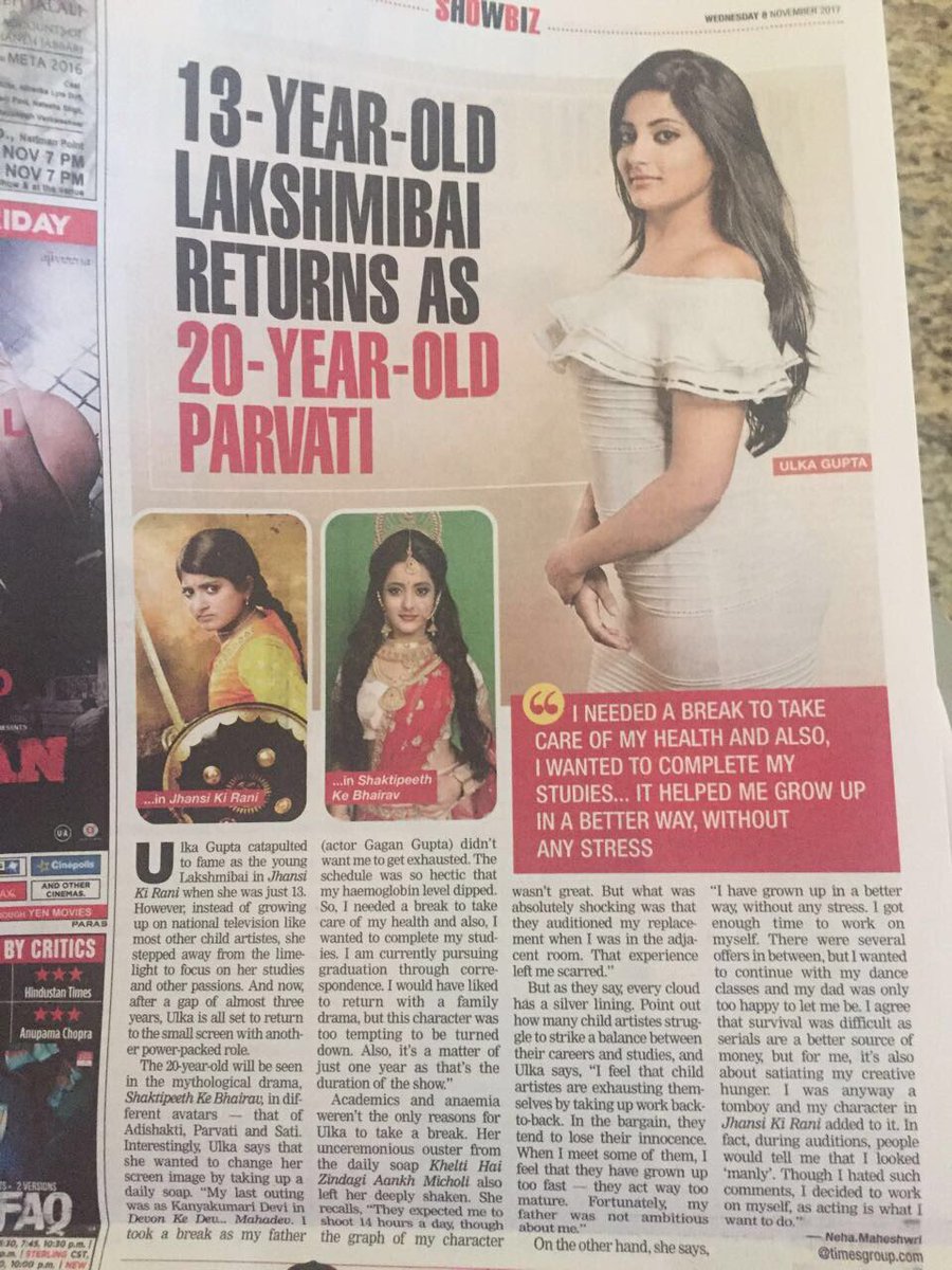 Thank you #Bombaytimes #TimesofIndia for this lovely article
