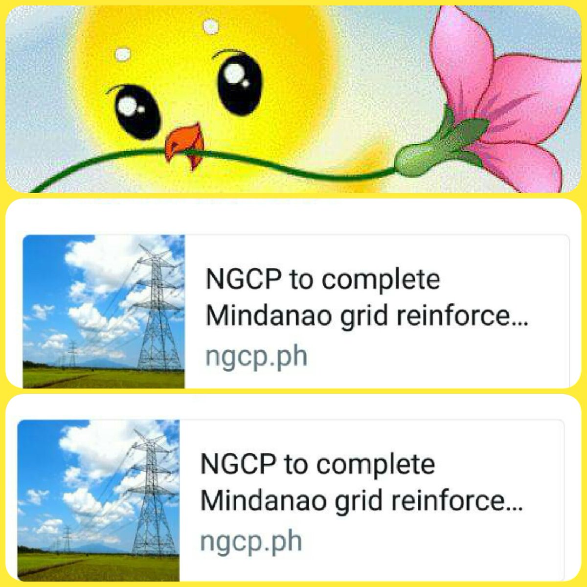 JamaicaSy000's tweet photo. Dapat lang alayan ng munting pasasalamat ang NGCP dahil sa galing nila. #NGCPCares #UnsungHeroes #PowerUpPh #ThankYouNGCP https://t.co/3ixYIYDgUm