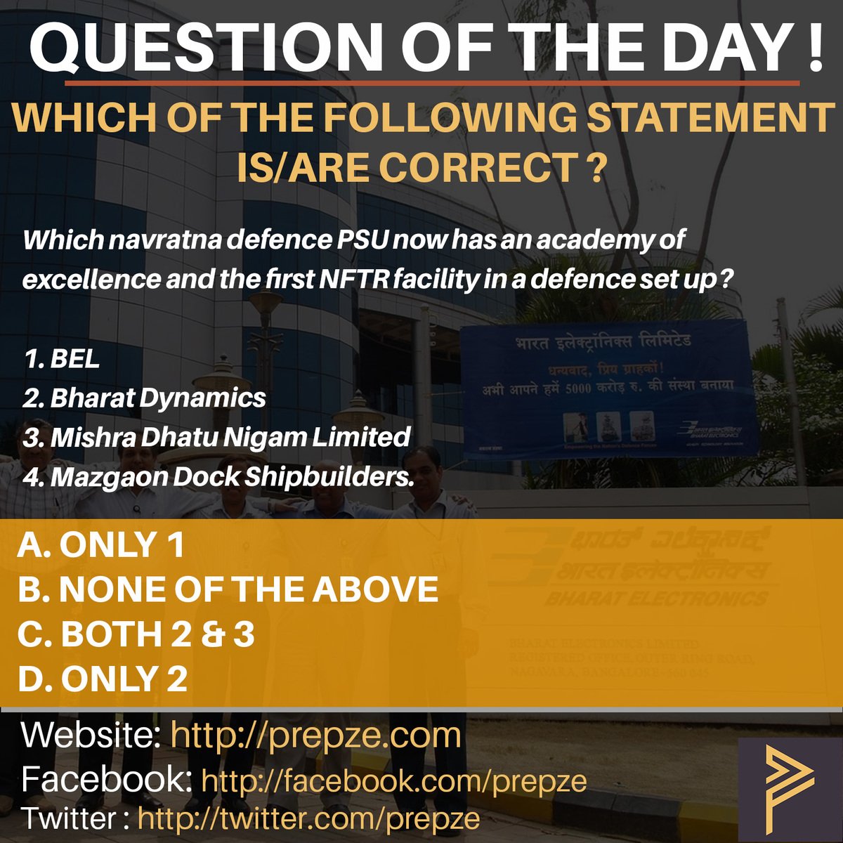 prepze's tweet photo. Question of The Day!
#prelims2018 #upsc #civilservices2018 #prepzeonlineclasses #prepze https://t.co/NMal3kkV0d