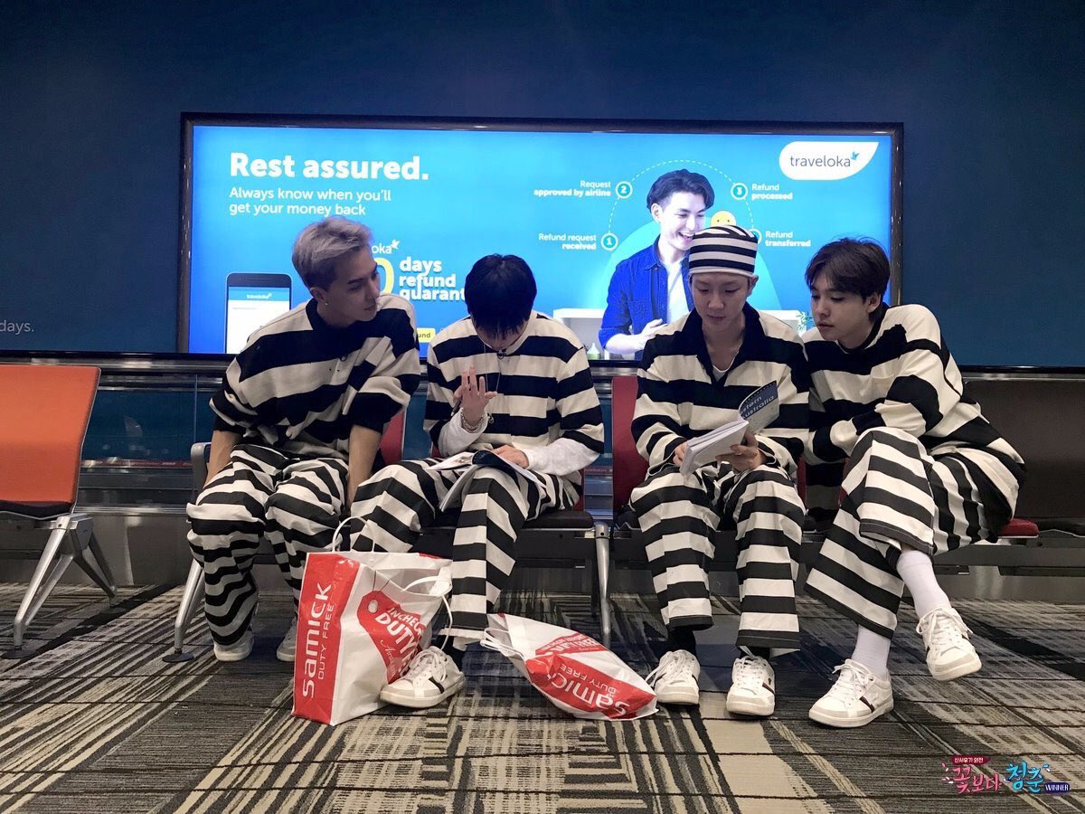 twoseungss's tweet photo. i came back because winner had a stopover here m.... i am... crying https://t.co/RPsj67ws4e