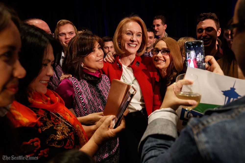 seattletimes's tweet photo. Jenny Durkan defeats Cary Moon to become Seattle’s first woman mayor since the 1920s https://t.co/jPSPtnxRpw #waelex #seamayor https://t.co/06SpFgbMK0