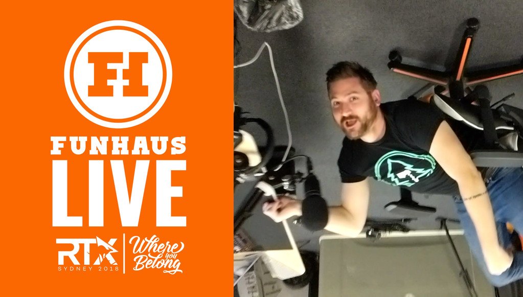 RoosterTeethANZ's tweet image. You guys must really love @FunhausTeam, ‘cause tickets to #RTXSydney are selling fast! By the time we get around to announcing everything they’ll all be gone.

&amp;gt;&amp;gt;&amp;gt; rtxsydney.com &amp;lt;&amp;lt;&amp;lt;

This has been a 280 character tweet from the RTX Sydney Team. Thank-you for your time.