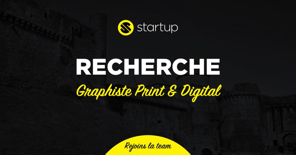 Team_StartUp's tweet photo. #OffreEmploi On recherche un(e) #graphiste print et digital avec des qualités rédactionnelles. Tu es dispo et ce #Job t'intéresse #BalanceTonCV 👉 https://t.co/XQrLj6QvmQ https://t.co/PjPzSLp8JD