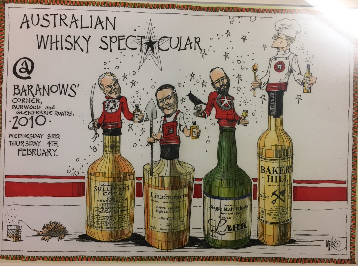 Wow here’s a Mika classic from 2010! The pioneers of the Aussie Whisky Revival! A lot has happened since this event!