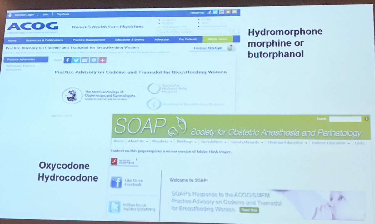 oxycodone breastfeeding