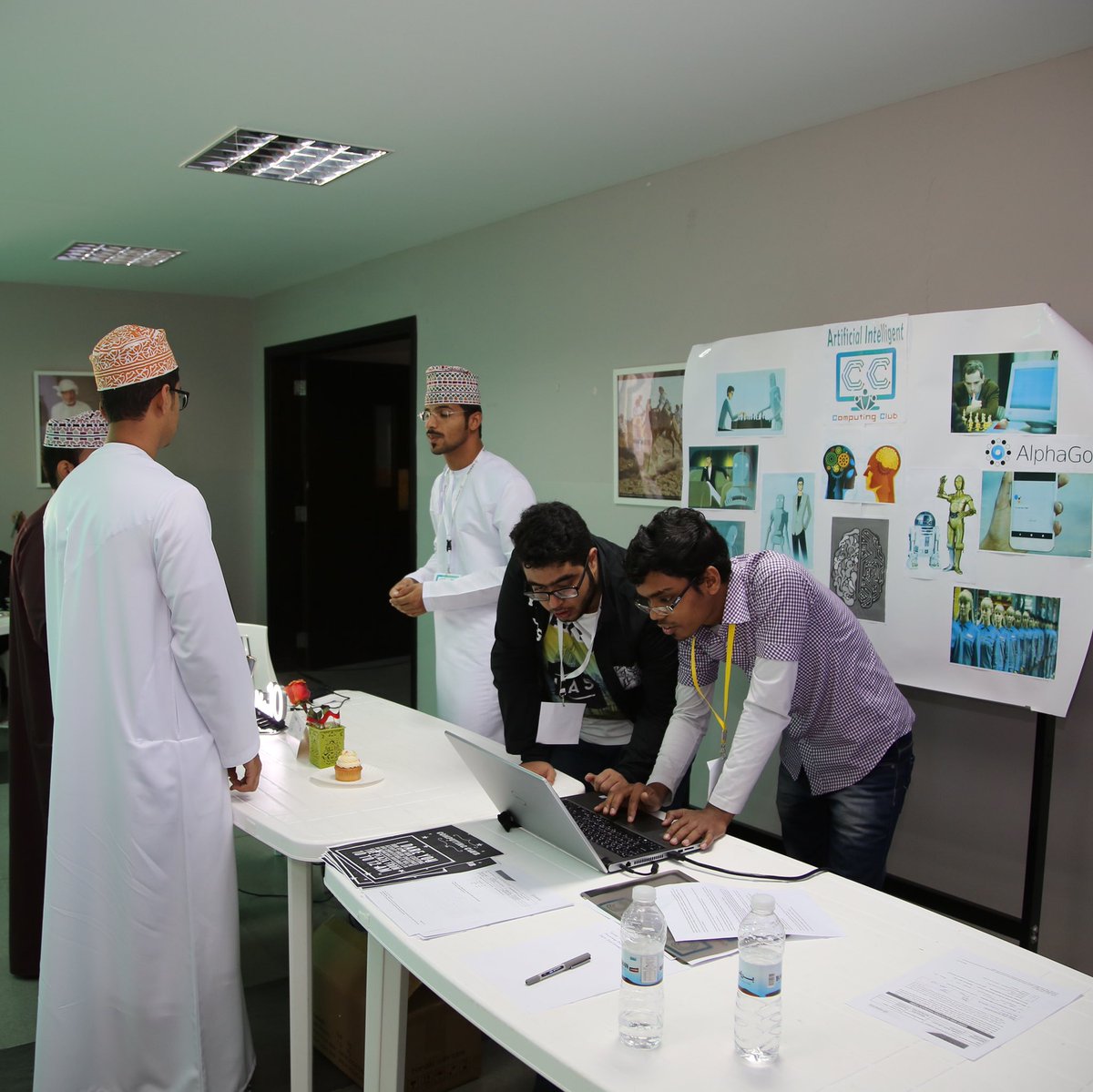 MEC_Oman's tweet photo. #excerpts of the #Artificial #Intelligence activity that was held yesterday at #IBR building as part of the #MECWeek https://t.co/t3T2ENz5Xd
