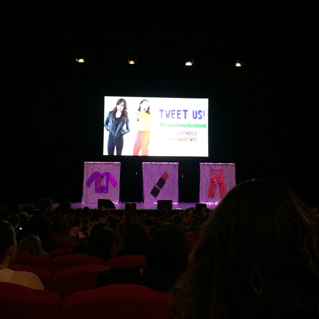 jesstwidle's tweet photo. Kia ora! @colleenb123 @mirandasings #mirandasingsauckland https://t.co/p2mi9UPD8u