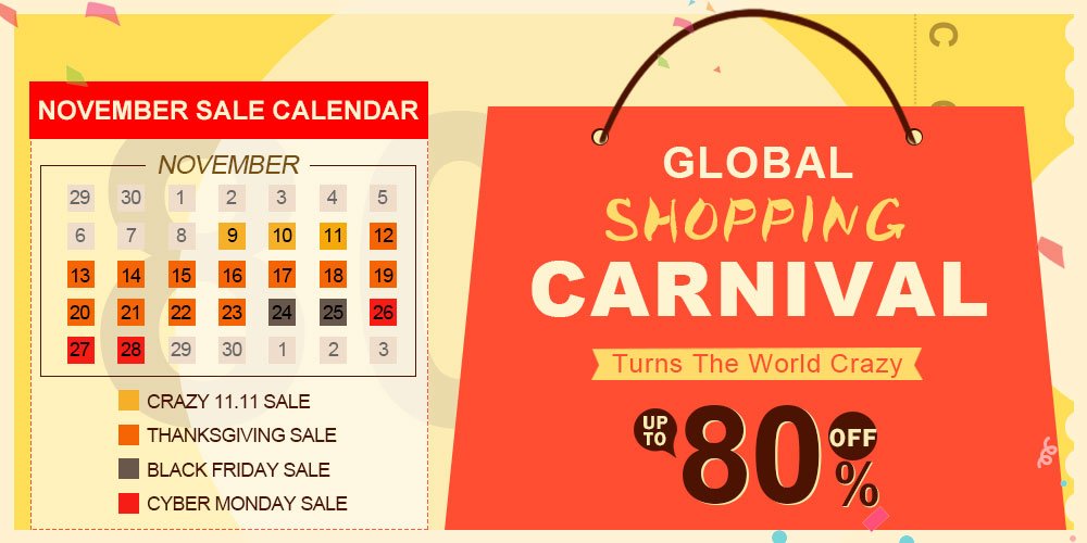 hotcouponscode's tweet image. World's Biggest Sale: Hurry Up Get Up to 70% Discount on your shopping with #FreeShipping. 
Shop now: bit.ly/2r584mo
#BlackFriday #CyberMonday #DIscount #FreeShipping