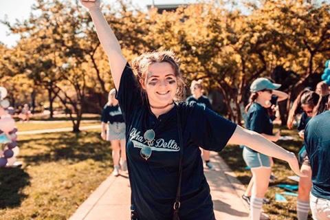 We could not be more proud of our sister Rachel for becoming the new Panhellenic Public Relations VP. You're gonna kill it!!