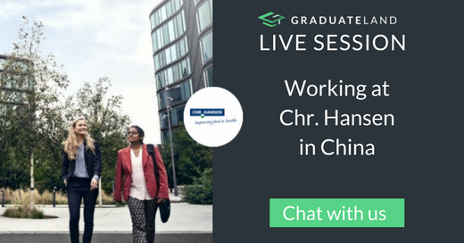 Aspiring scientists: Chat LIVE with Chr. Hansen about #job opportunities in #China -> ht.ly/v1SK30gkyAU