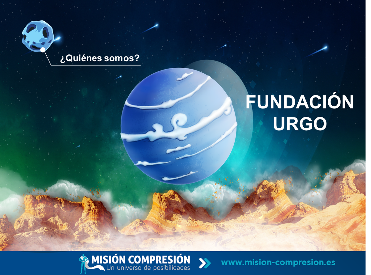 UrgoMedical_es's tweet photo. ☄️Hoy la #MisiónCompresión empieza su viaje en el planeta Fundación Urgo. Entra en https://t.co/CJDKSRlV8v y descubre más sobre el impulsor del proyecto. #compressionday #30N https://t.co/QshhoCyjig