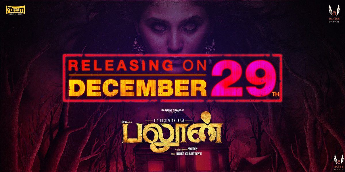 kollywoodnow's tweet photo. After 💔😱Heart Trembling #AVAL👰❗️, Get Set for😎👍 Another Exciting #Horror👻💉 Drive in #December!!
@Actor_Jai🕺, @yoursanjali💁💗 & @jan_iyer 🌟ing #BALLOON🤡🎈 is Slated as #Deccember29📆📢 Rel..
#BalloonOnDec29 #BalloonDec29 #Jai #Anjali #HorrorMovies #Kollywood #Dec29 https://t.co/yLOhkhHJLI