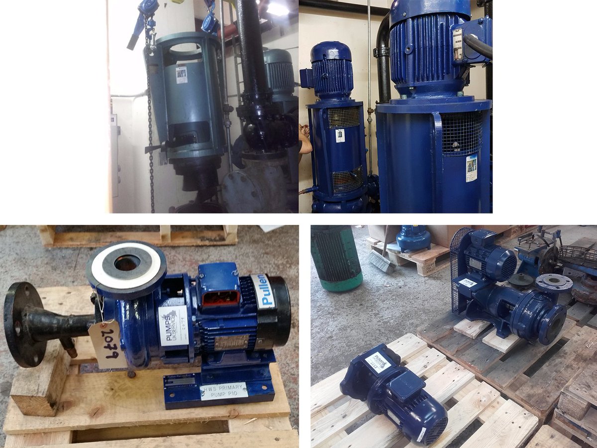 PumpsUK's tweet photo. A few recent workshop overhauls carried out by our in house workshop engineers and installed back on site.

#pumpsuk https://t.co/AveIyXQ3Vk