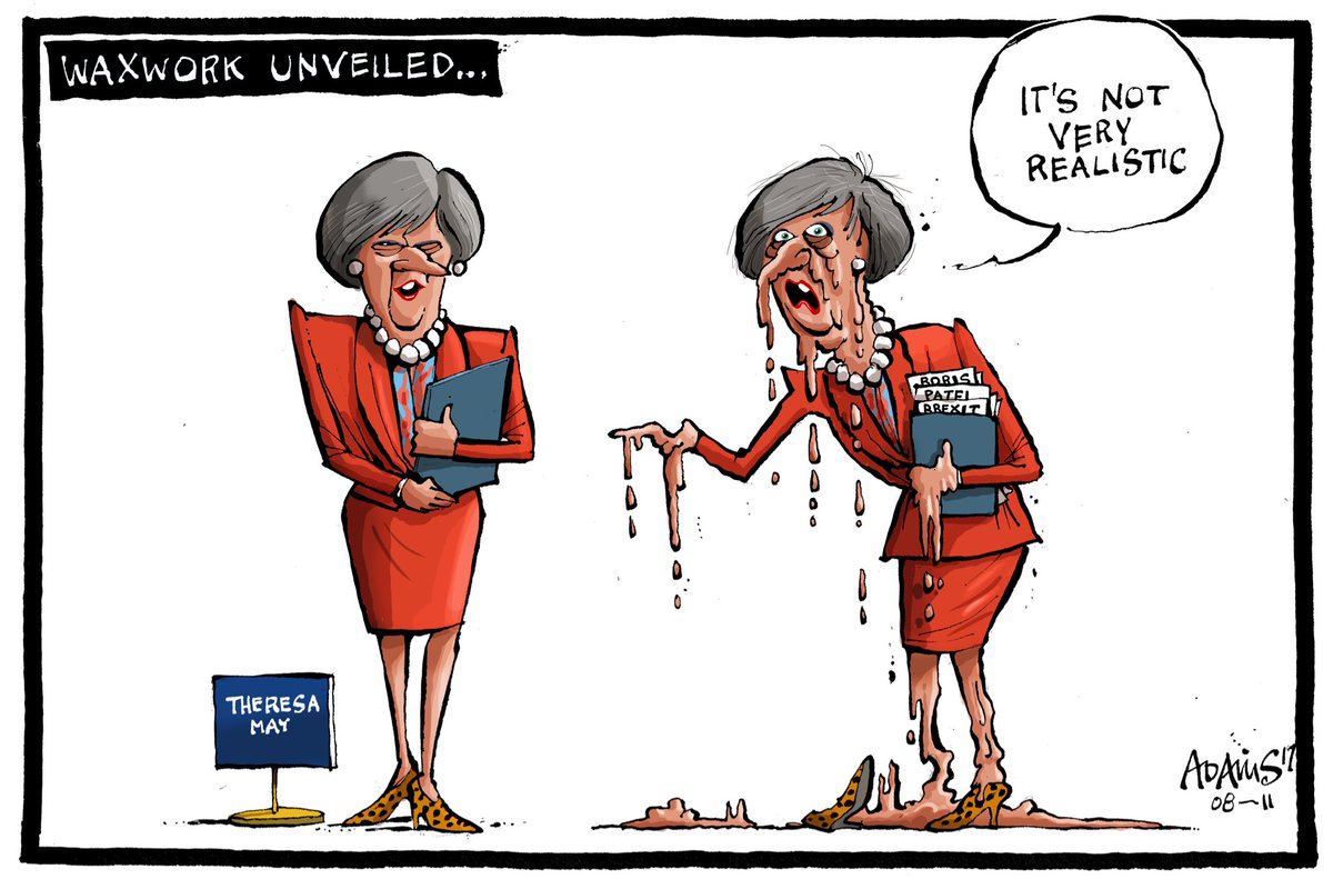 The Evening Standard Cartoon Waxwork Unveiled Ukpolitics