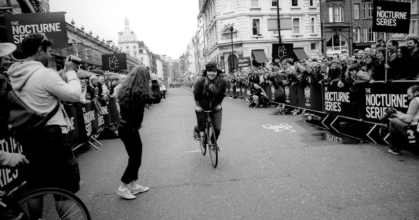 Throwback to the fixed gear skid competition from Smithfield. Worth bringing back in 2018?