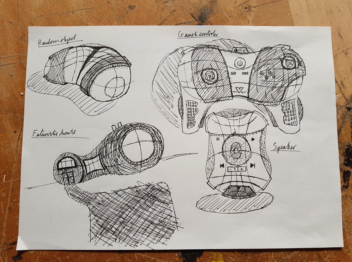 BevgrammarDT's tweet photo. So proud of our year 7s using contours to design #blobjects. #sketch #design https://t.co/BlZ7IFM3Av