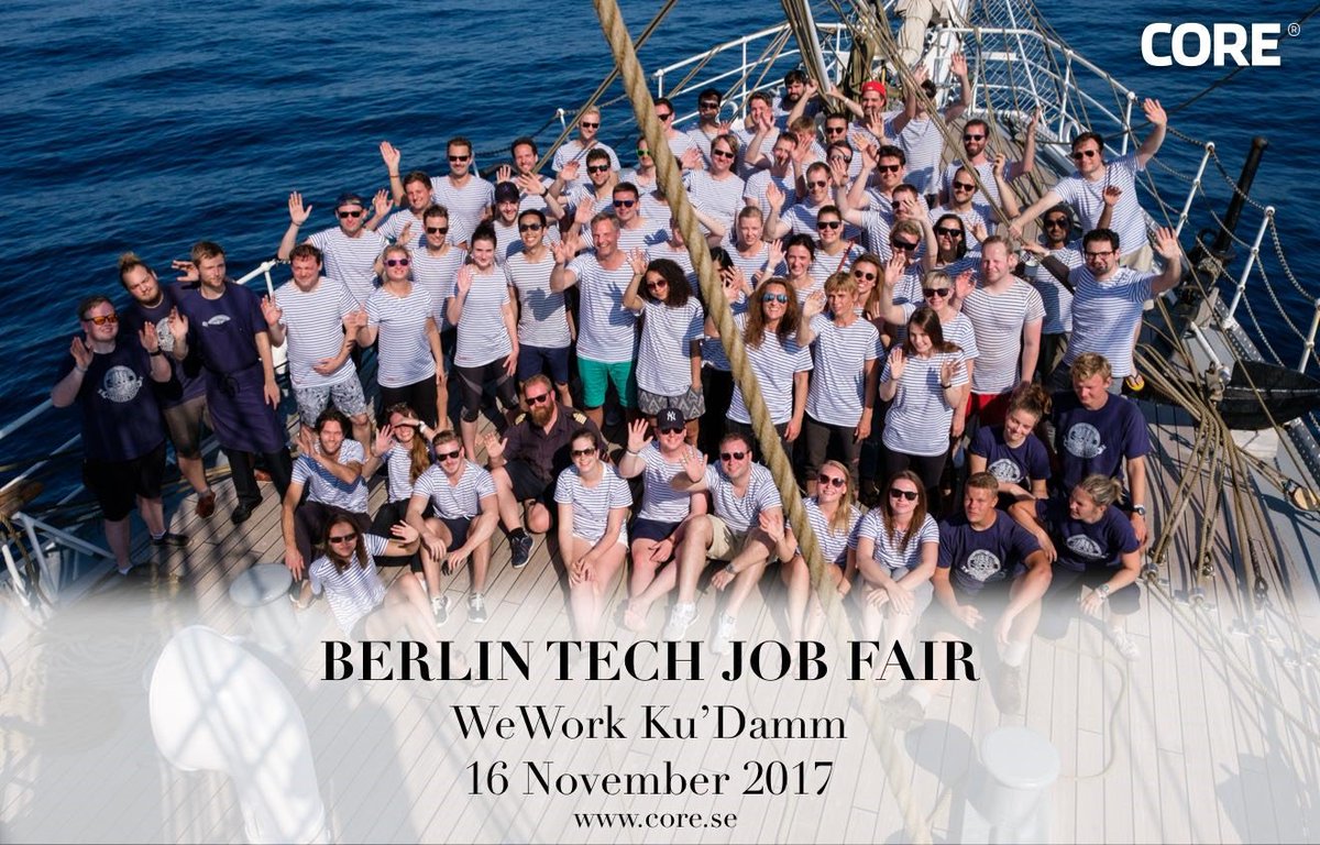 ViennaTechMeet's tweet photo. If you want growth in your career @CORE_SE_  is one of the top companies to work for in Berlin! Job opportunities https://t.co/D1KYq9gtNe https://t.co/GAilDpOasc