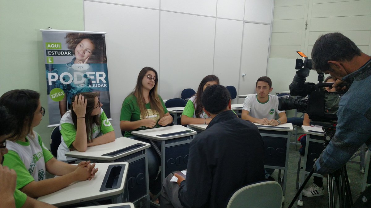 COC_SJC's tweet image. Gravação BandVale #Vestibulares #Medicina #CocSjc