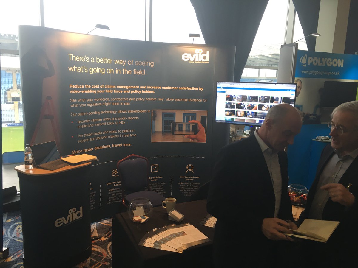 yrfreemobile's tweet photo. Eviid will be attending the annual #ilchome conference tomorrow at @RicohArena in Coventry. Make sure you come &amp; visit us to find out how evidential video can benefit your #insurance customers &amp; clients. You can find us at stand 3. #fintech #Innovation https://t.co/bI239X8G6f