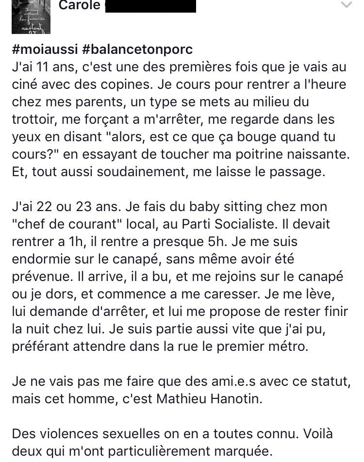 4_20_13_'s tweet photo. On comprend mieux pourquoi @libe a épargné @MathieuHanotin sur #balancetonporc : le voila chroniqueur ! Et qu’en pense le @partisocialiste ? https://t.co/L2asKRUKvs