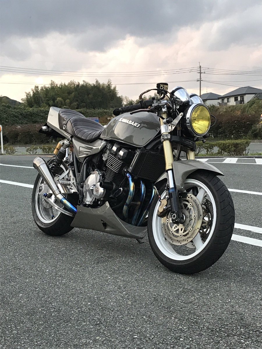 ZRXは間違いなくカッコイイ 🐡 #ZRX400 #倒立フォーク