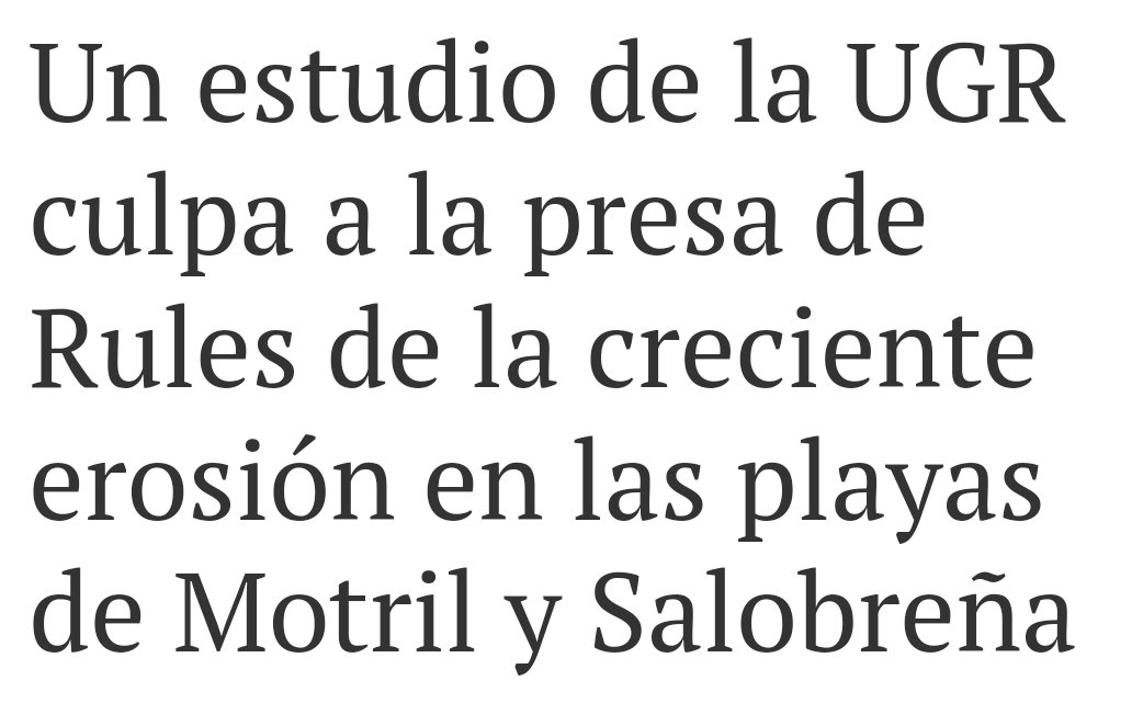 SusanaSarrion's tweet photo. Parece que la presa de Rules impide que los sedimentos del río Guadalfeo lleguen a la costa, si la presa se canaliza al menos cumple su función #RulesYa https://t.co/79REM8NErc
