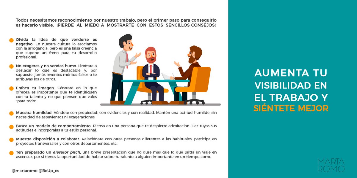 BeUp_es's tweet photo. No renuncies a tu visibilidad. Es legítimo "verderse". Sigue las claves de @martaromo 
https://t.co/dlF74Qn0yU https://t.co/DBFXXI0BEU