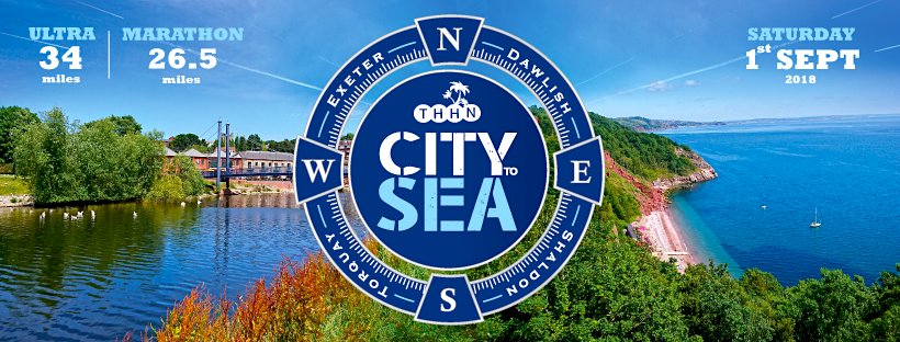 Back for a 4th Year the City to Sea #marathon &amp; #ultramarathon from #exeter to #torquay Your challenge in 2018? thhn.co.uk/cts
