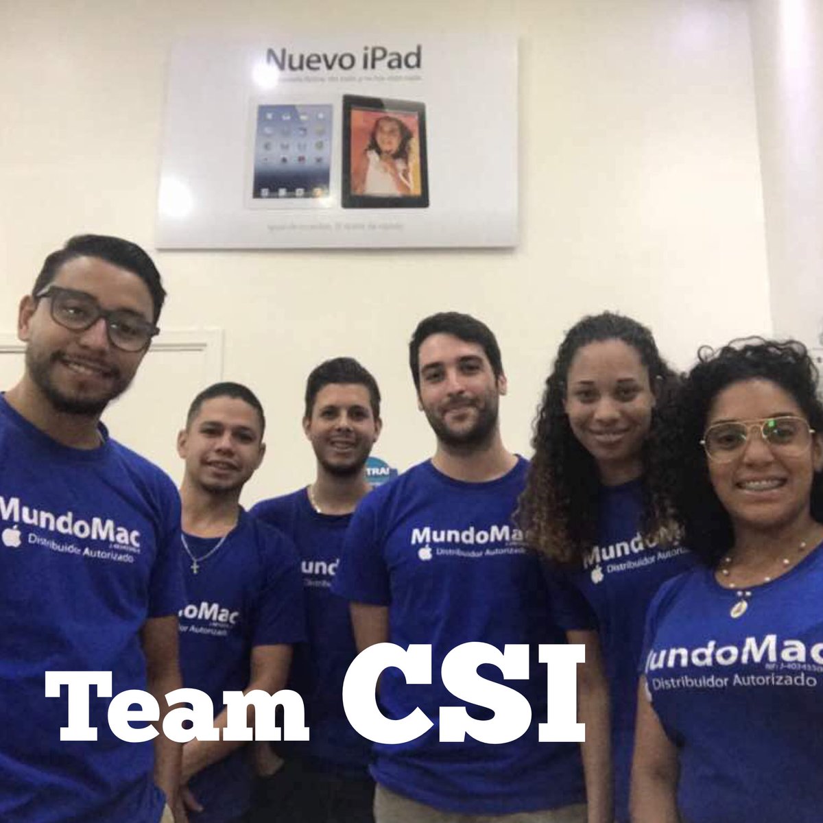 TiendaMundoMac's tweet photo. TEAM MundoMac del Centro San Ignacio.
⠀⠀
Nuestra mejor tarjeta de presentación es nuestro valioso capital humano. https://t.co/tsxO1NHIkb