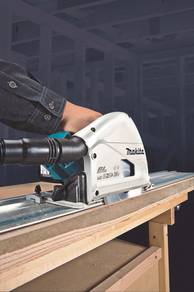 MakitaUK's tweet photo. NEW Twin 18v Plunge Saw generates as much power as mains machine driving 165mm blade upto 6300rpm 
https://t.co/na9cGCFgS8
#ToolOfTheMonth https://t.co/A5JrLlMrkp
