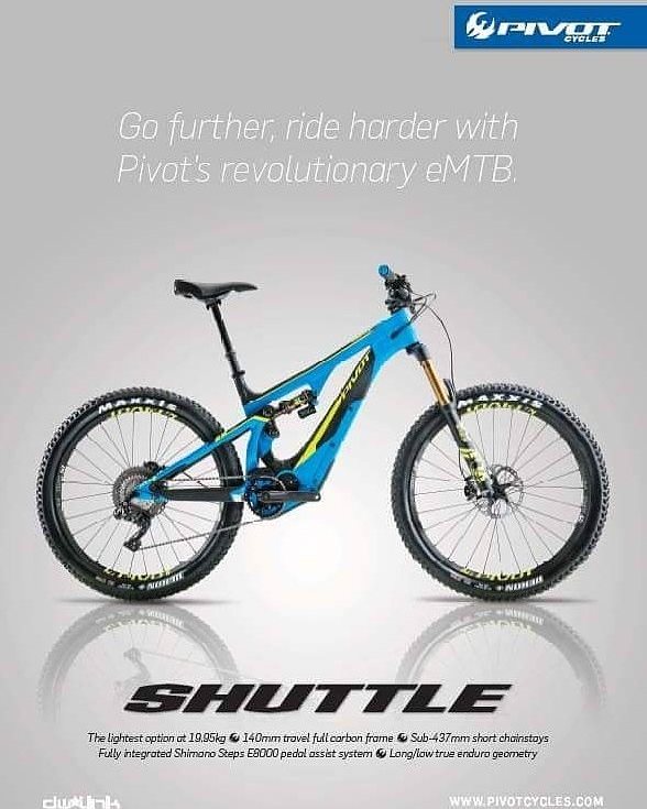 camdaubikes's tweet photo. ¿QUE ANUNCIO OS GUSTA MAS, O ES MAS EFECTIVO PARA LA PIVOT SHUTTLE (eMTB)? VAMOS A SORTEAR 5 CAMISETAS ENTRE TODOS LOS QUE OPINEN EN NUESTRAS PAGINAS DE FACEBOOK, INSTAGRAM Y TWITTER.
#camdaubikes #pivot #pivotusa #pivot_cyclesusa @pivot_cyclesusa #pivotshuttle #shuttle #ebike https://t.co/OzuGTN8slo