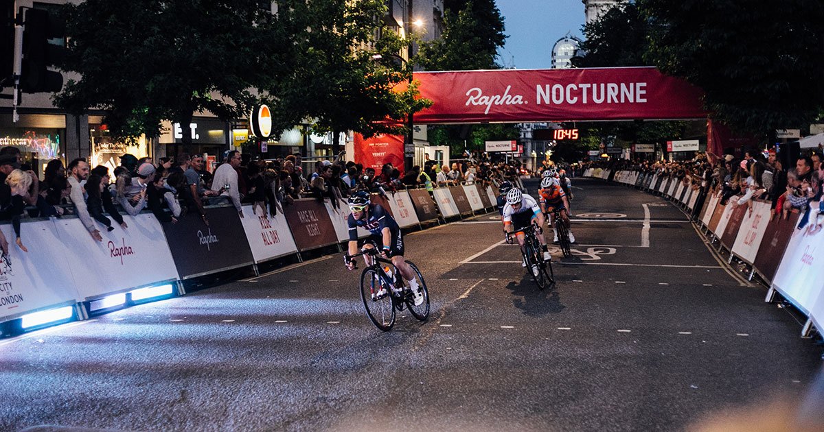 One of our favourite photos from Rapha Nocturne 2017. Looking forward to taking over the London streets again in 2018!