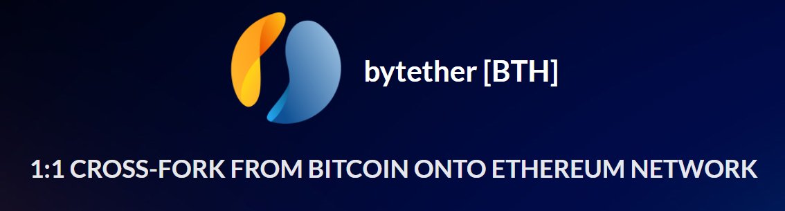 Airdropalertcom's tweet photo. NEW AIRDROP
#Bytether is an ERC20 token, 1:1 cross-fork from Bitcoin to Ethereum. If you have BTC, claim your BTH here: https://t.co/ngnT4TYQSX https://t.co/kVKF0brNgr