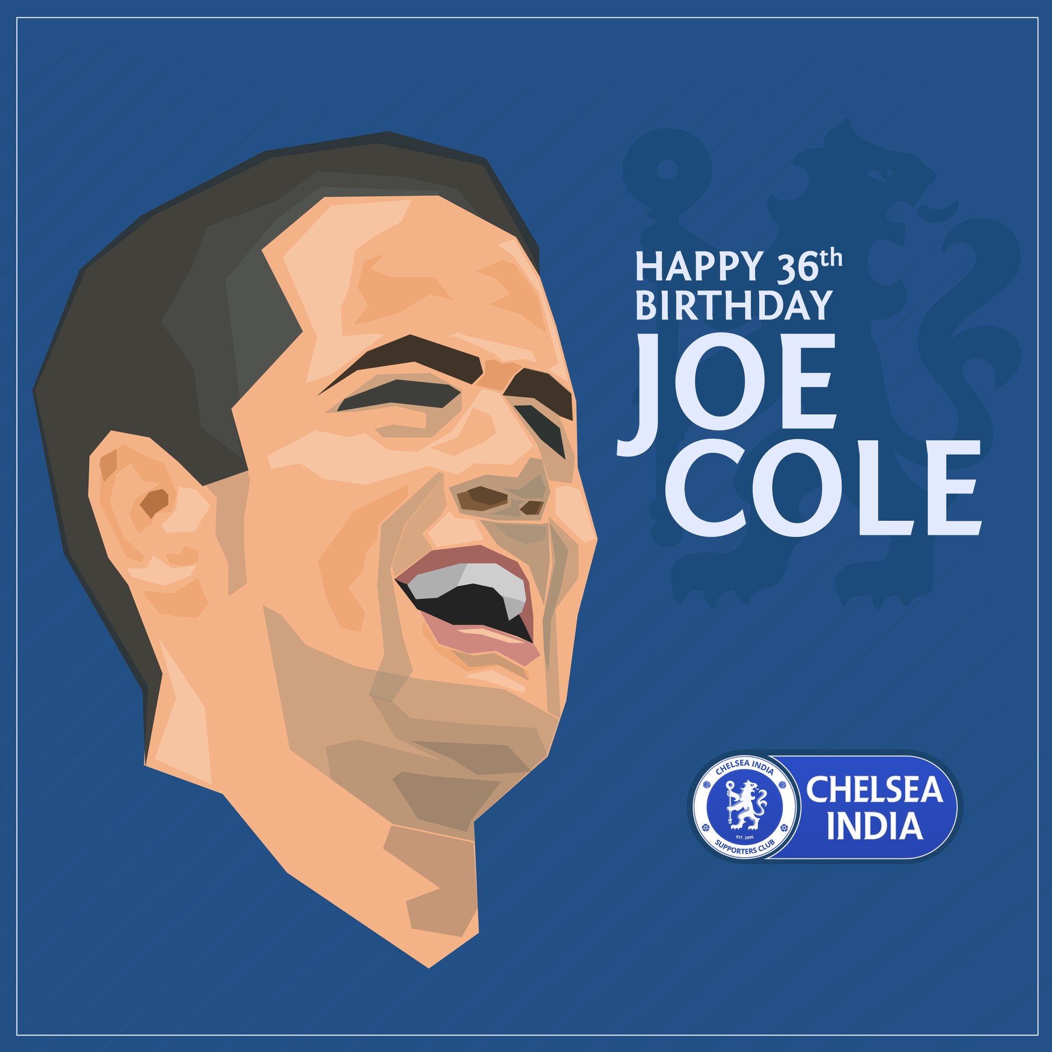 Chelsea India wishes a very Happy Birthday to the man who has won everything in England, Joe Cole! 