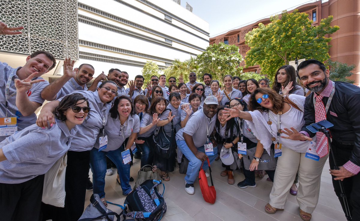 swyuae's tweet photo. During @masdar city visit 

اثناء زيارة ملتقى "سفينة شباب العالم” لمدينة #مصدر

#swyga11 https://t.co/T4XEzQ3qG3