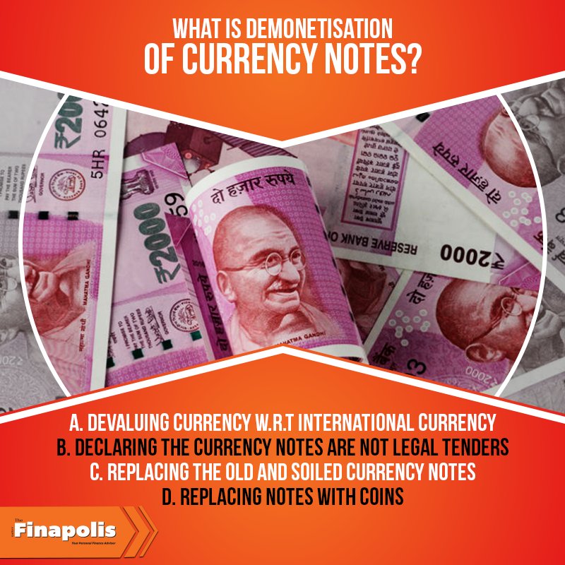 It's been a year since the exceptional move of demonetisation was announced.​ Take our #QuizOnDemonetisation to test your knowledge on this #AntiBlackMoneyDay.
Read TnC's here: bit.ly/2hcATJm