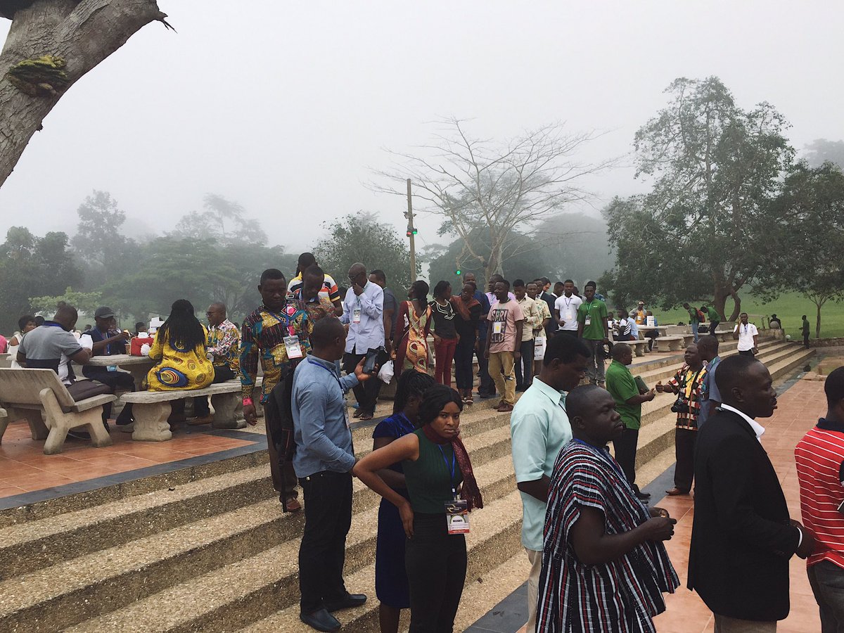 MoodyGPT's tweet photo. Good morning from Akuapim-Mampong, Ghana! Day 2 has started! #GlobalPartners2017 #FromWordToLife https://t.co/5BpR8XCNsd