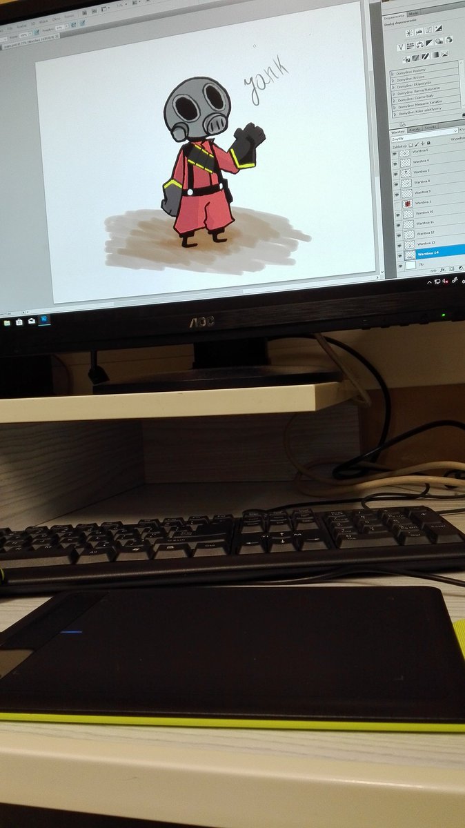 Jankess_TF2's tweet photo. Drawing is fun https://t.co/IYDavV0SfR