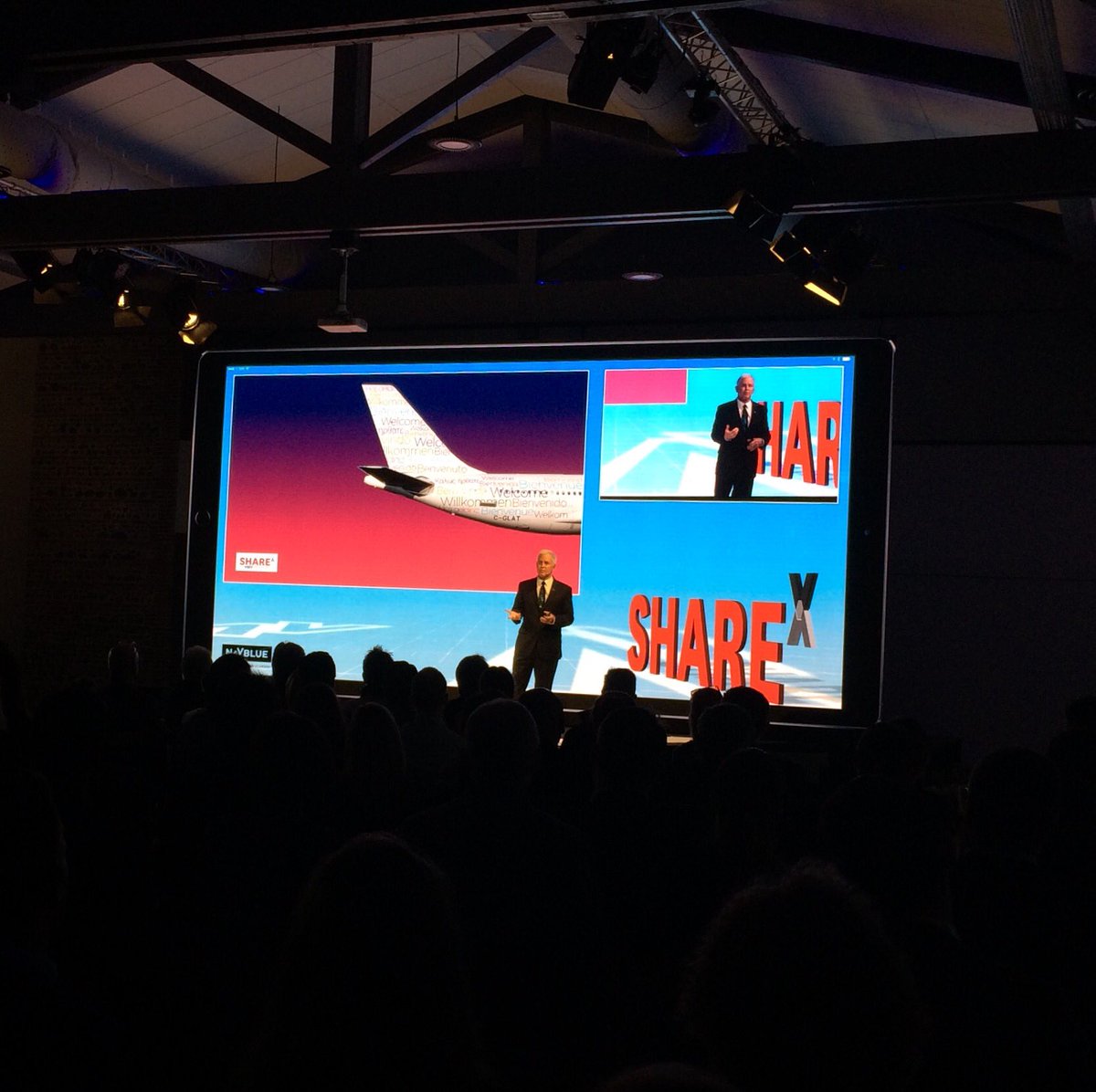 Go go #SHAREx2017 ! Cultivating a dialog with customers #EndUser #navblue #usercentric