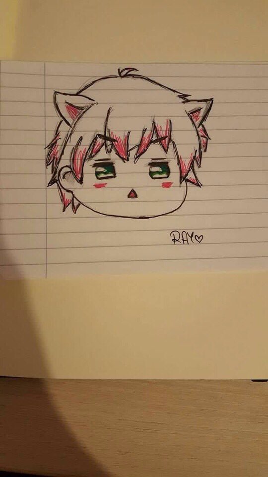 11DaysOfCheritz's tweet photo. Part 6 of fan art submissions by Romanian group, Mystic Messenger ❤️! Thanks so much you guys! #11daysofcheritz @Cheritz_DL https://t.co/BTOBHna5Hf