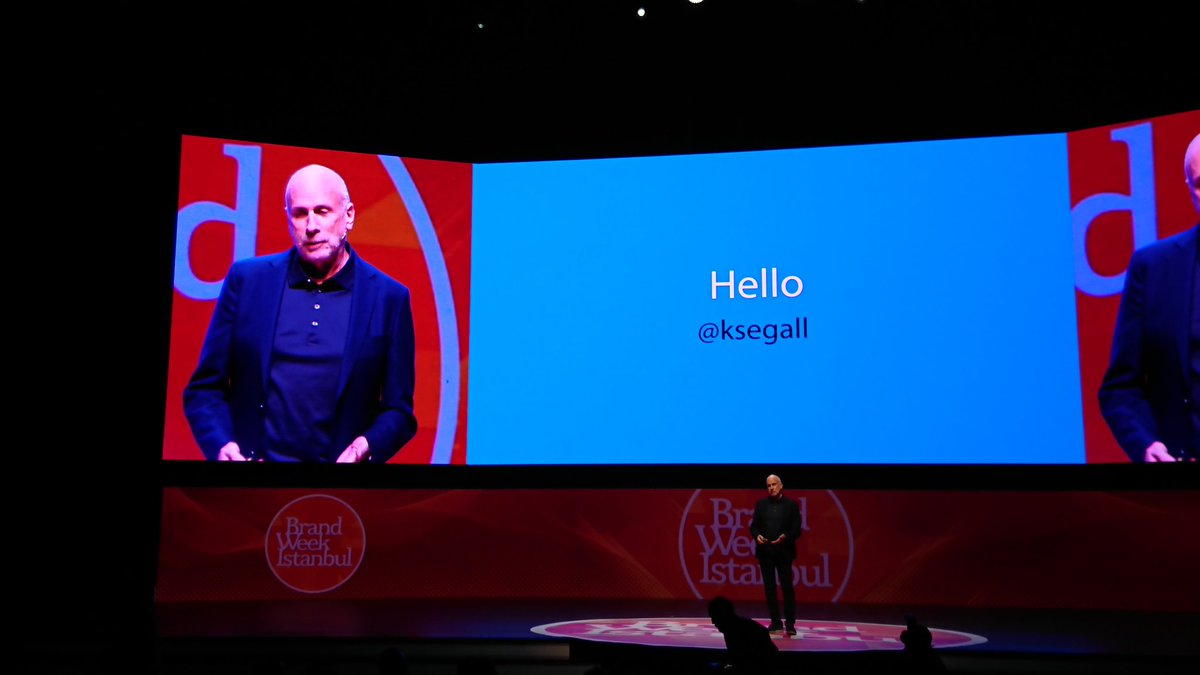 Edaakyuzlu's tweet image. #LegendsofCreativity, Segal Brandweek sahnesinde...