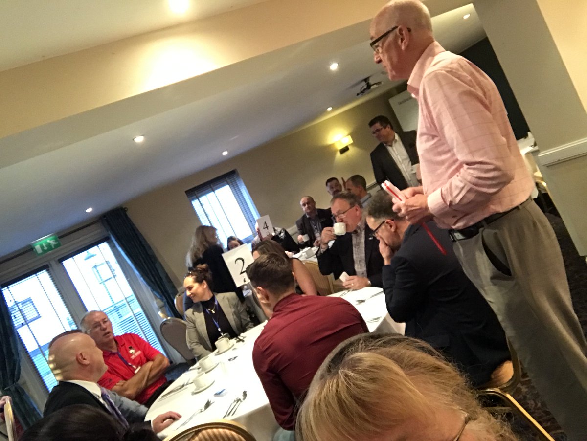 Early morning networking at China Fleet. #bizenow