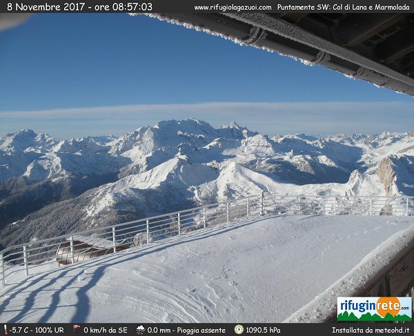 In diretta dalle nostre #Dolomiti #Unesco, per un candido risveglio! ❄️☃️ #VisitVeneto