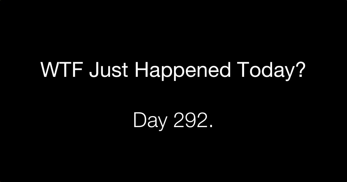 altUSDS's tweet photo. Day 292 https://t.co/Ezrhotm1YD via @WTFJHT https://t.co/aLZdXG9UgI